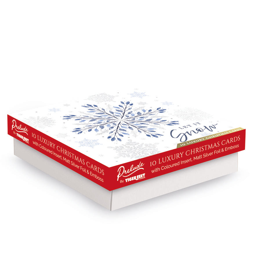 Prelude C160S Christmas Boxed Cards Open 24x10pk
