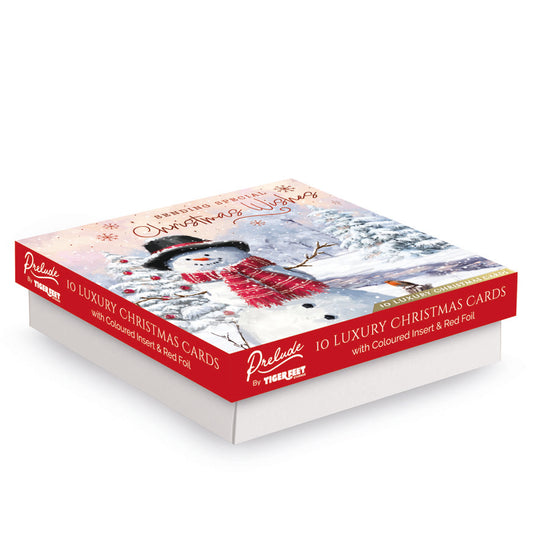 Prelude C160S Christmas Boxed Cards Open 24x10pk