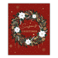 Tiger Feet Christmas Boxed Cards Medium 24x22pk