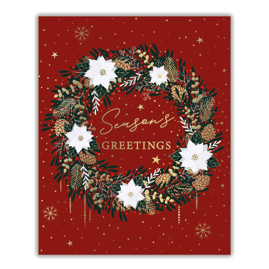 Tiger Feet Christmas Boxed Cards Medium 24x22pk