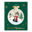 Tiger Feet Christmas Boxed Cards Medium 24x22pk