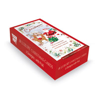 Tiger Feet Christmas Slim Boxed Cards Open 24x18pk