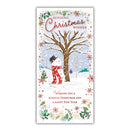 Tiger Feet Christmas Slim Boxed Cards Open 24x18pk