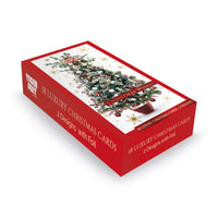 Tiger Feet Christmas Slim Boxed Cards Open 24x18pk