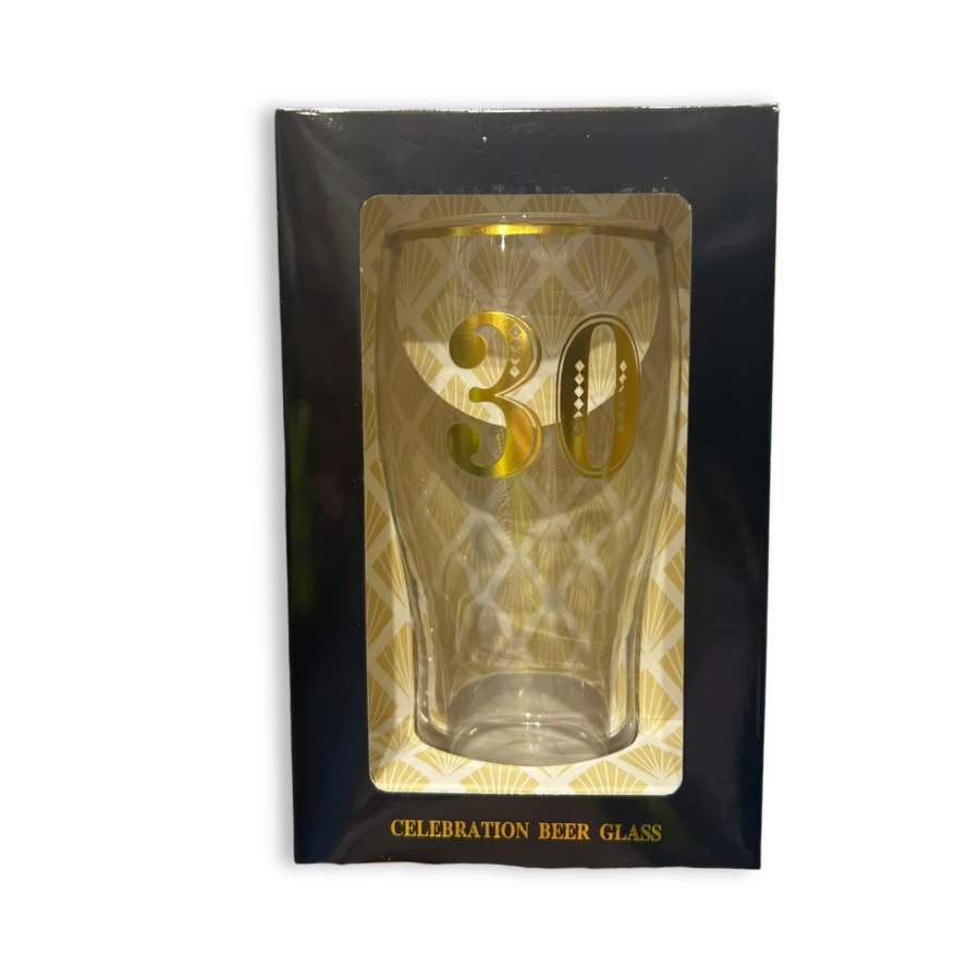 Beer Glass Age 30