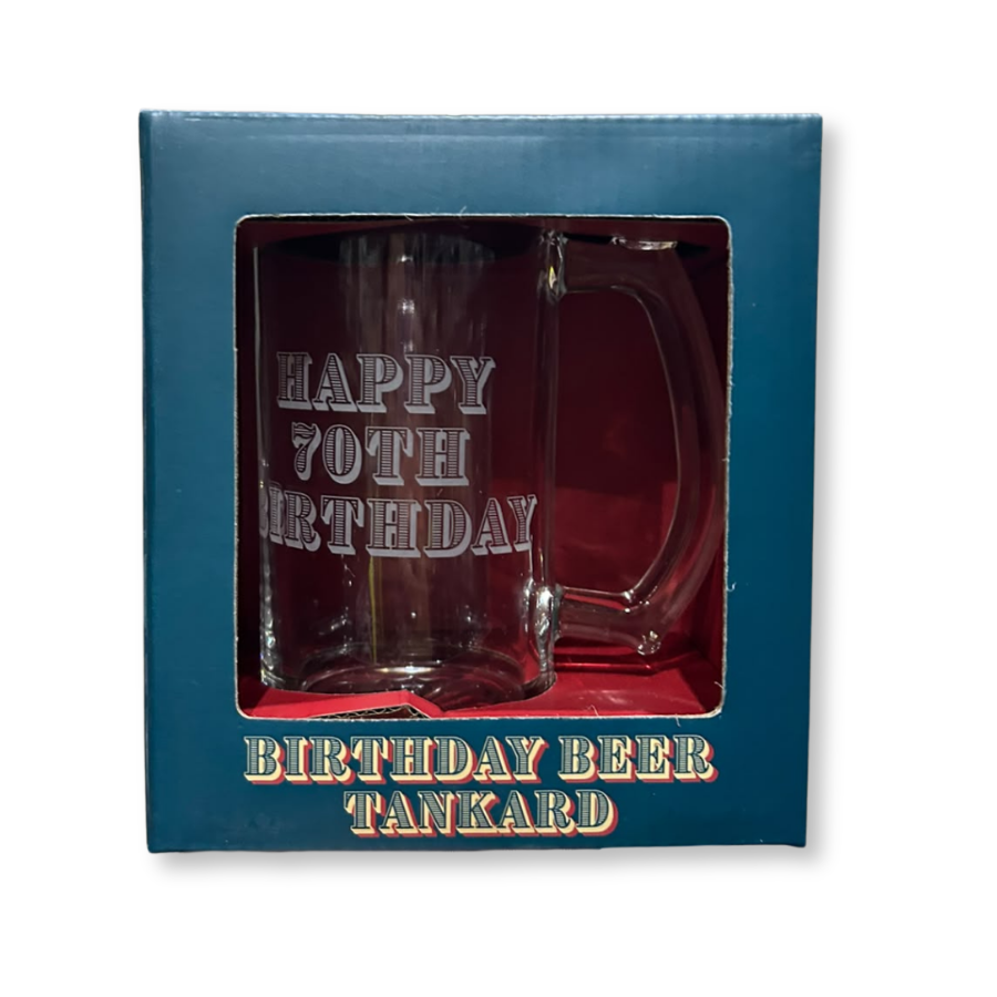 Vintage Beer Tankard Age 70
