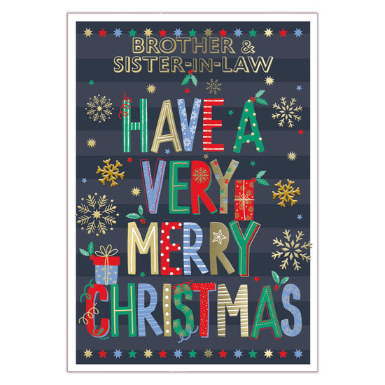 Prelude C50 Christmas Brother & Sister-In-Law 6pk