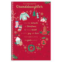 Prelude C75 Christmas Granddaughter 6pk