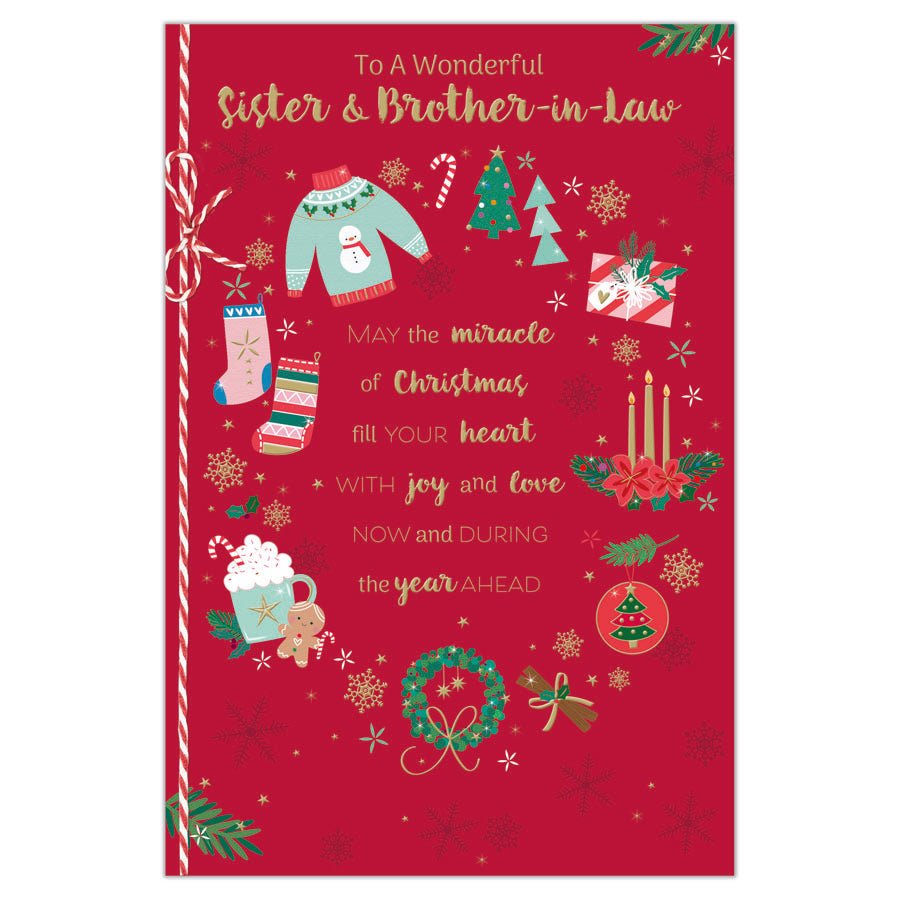 Prelude C75 Christmas Sister & Brother-In-Law 6pk
