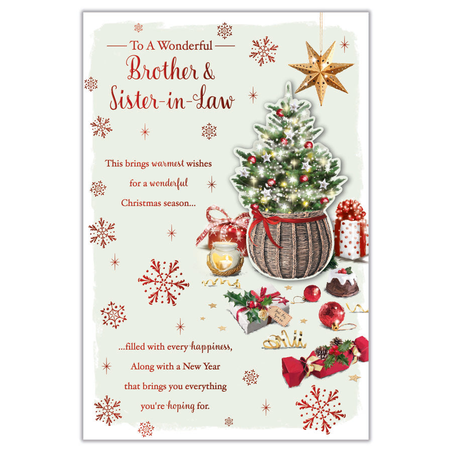 Prelude C75 Christmas Brother & Sister-In-Law 6pk