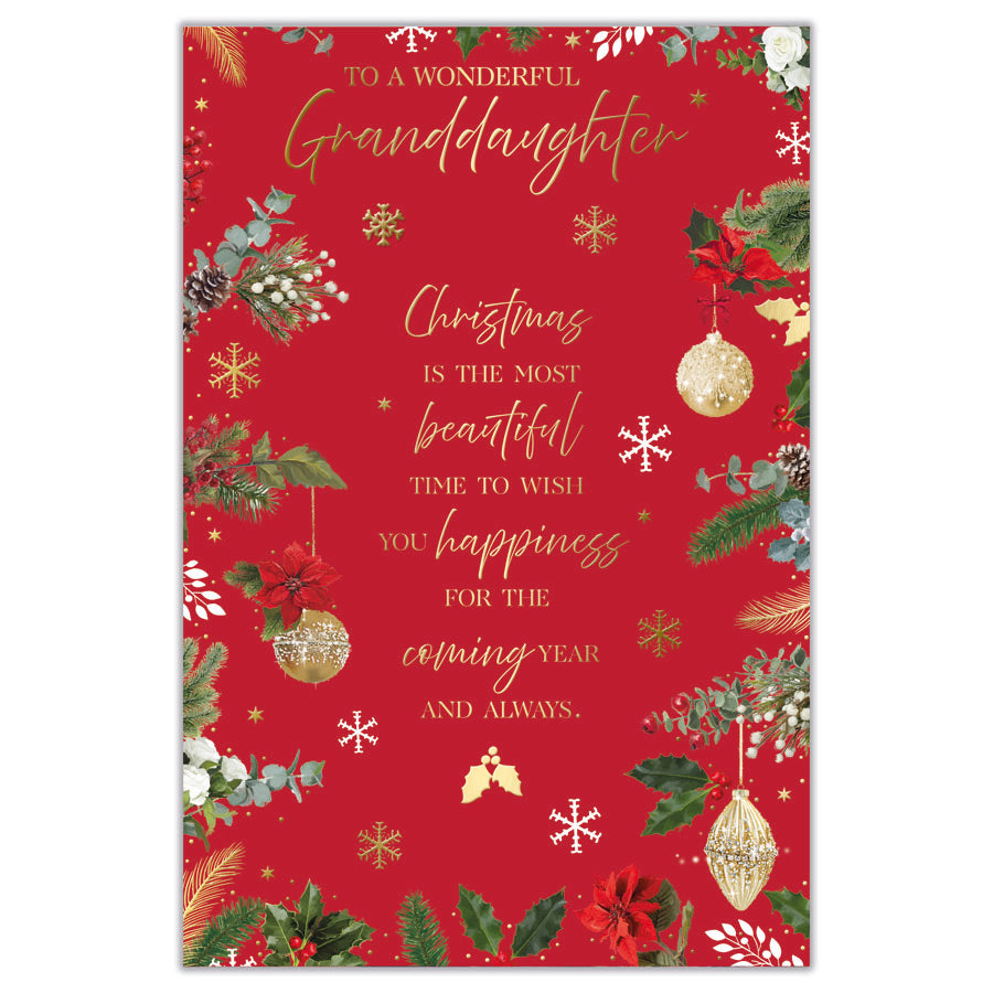 Prelude C75 Christmas Granddaughter 6pk