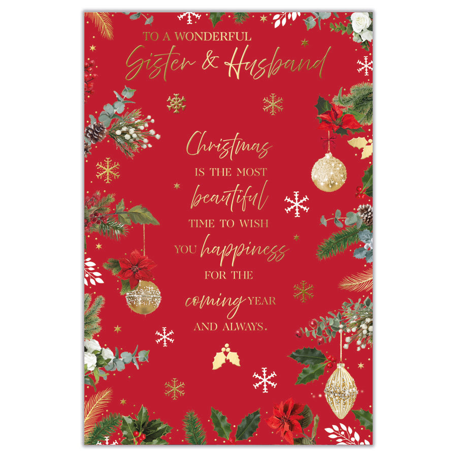 Prelude C75 Christmas Sister & Husband 6pk