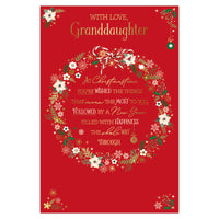 Prelude C75 Christmas Granddaughter 6pk