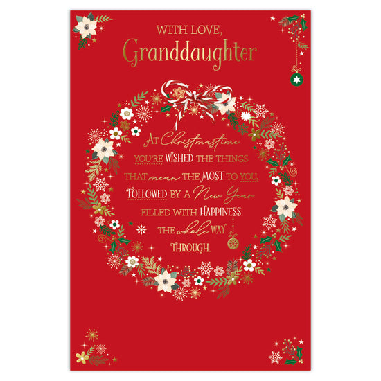 Prelude C75 Christmas Granddaughter 6pk