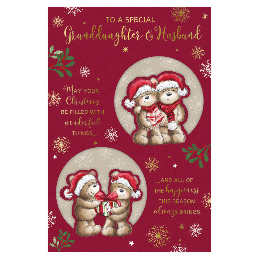 Prelude C75 Christmas Granddaughter & Husband 6pk