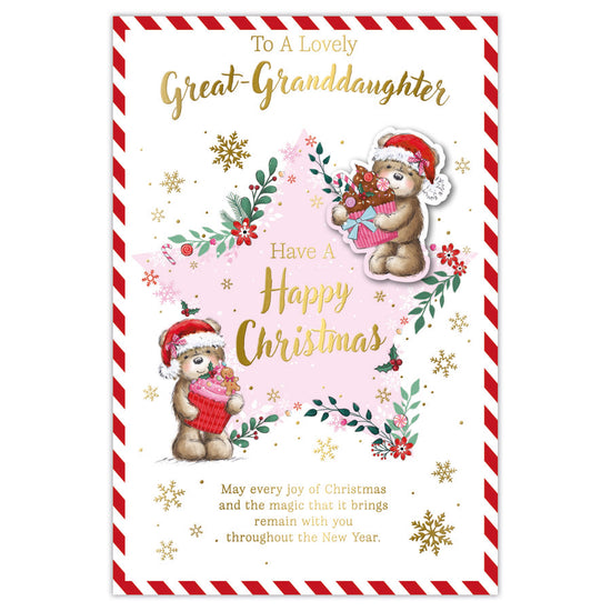 Prelude C75 Christmas Great-Granddaughter 6pk