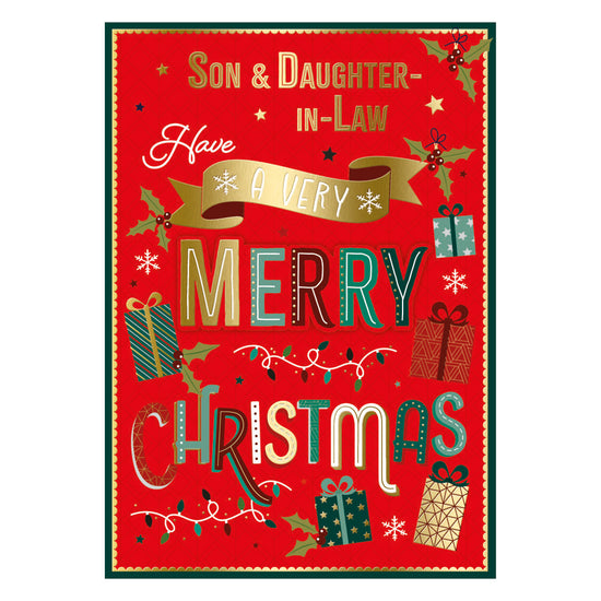 Prelude C90 Christmas Son & Daughter-In-Law 6pk