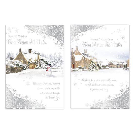 Poppyhill C50 Christmas Across The Miles 12pk