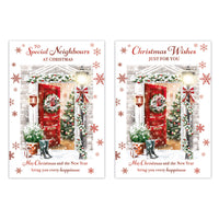 Poppyhill C50 Christmas Neighbours 12pk