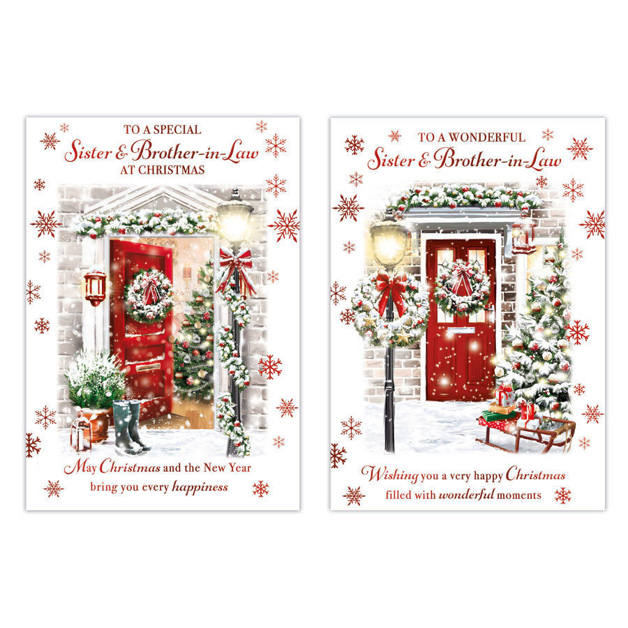 Poppyhill C50 Christmas Sister & BIL 12pk