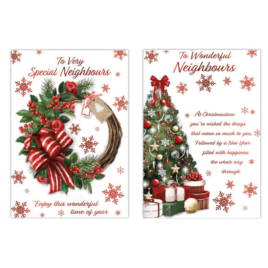 Poppyhill C50 Christmas Neighbours 12pk