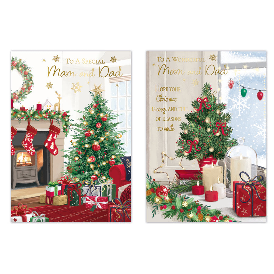 Poppyhill C50 Christmas Mam & Dad 12pk