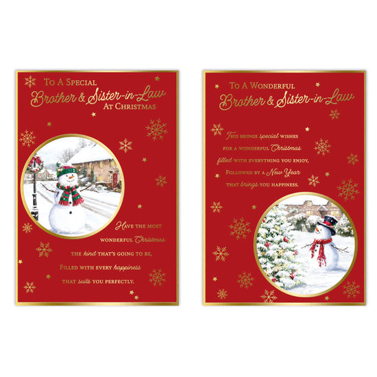 Poppyhill C50 Christmas Brother & SIL 12pk