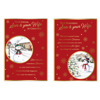 Poppyhill C50 Christmas Son & Wife 12pk