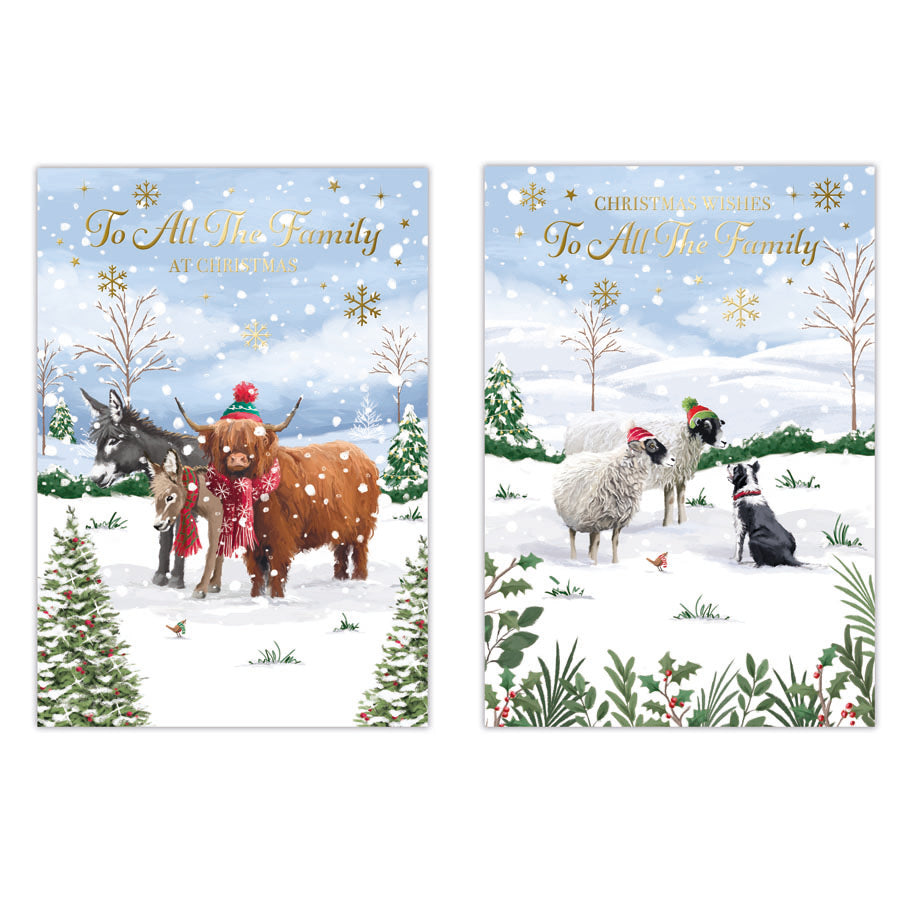 Poppyhill C50 Christmas All The Family 12pk
