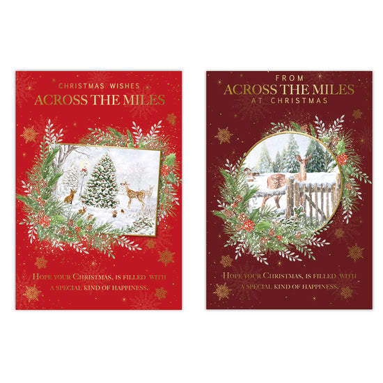 Poppyhill C50 Christmas Across The Miles 12pk