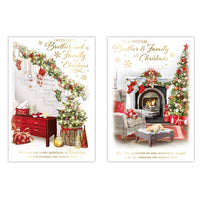 Poppyhill C50 Christmas Brother & Family 12pk