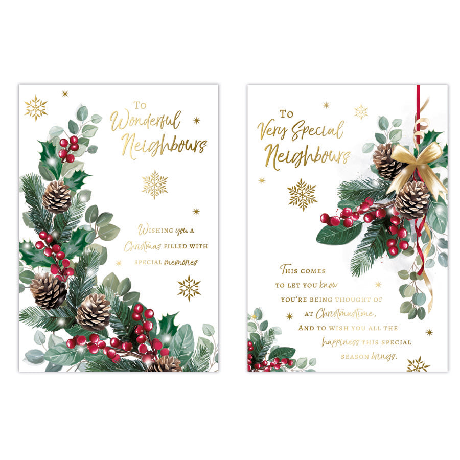 Poppyhill C50 Christmas Neighbours 12pk