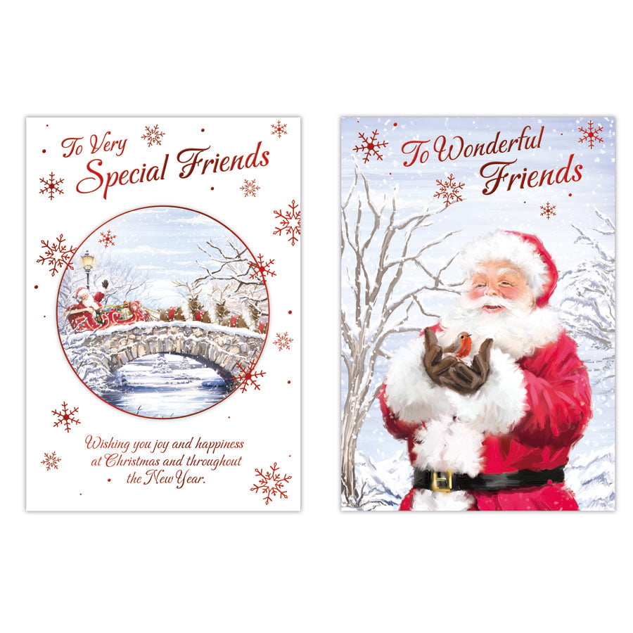 Poppyhill C50 Christmas Friends 12pk