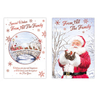 Poppyhill C50 Christmas From All The Family 12pk