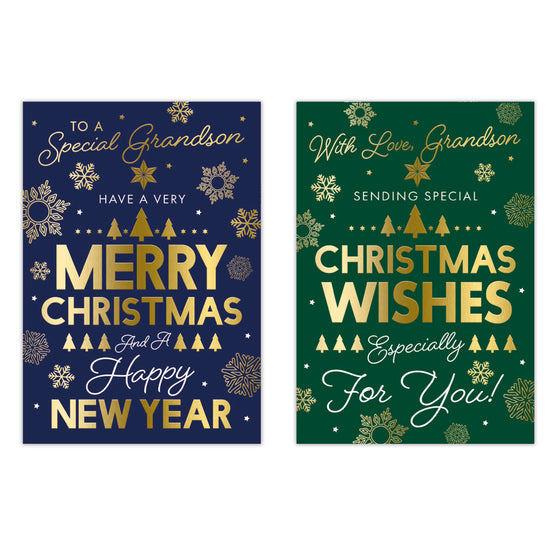 Poppyhill C50 Christmas Grandson 12pk
