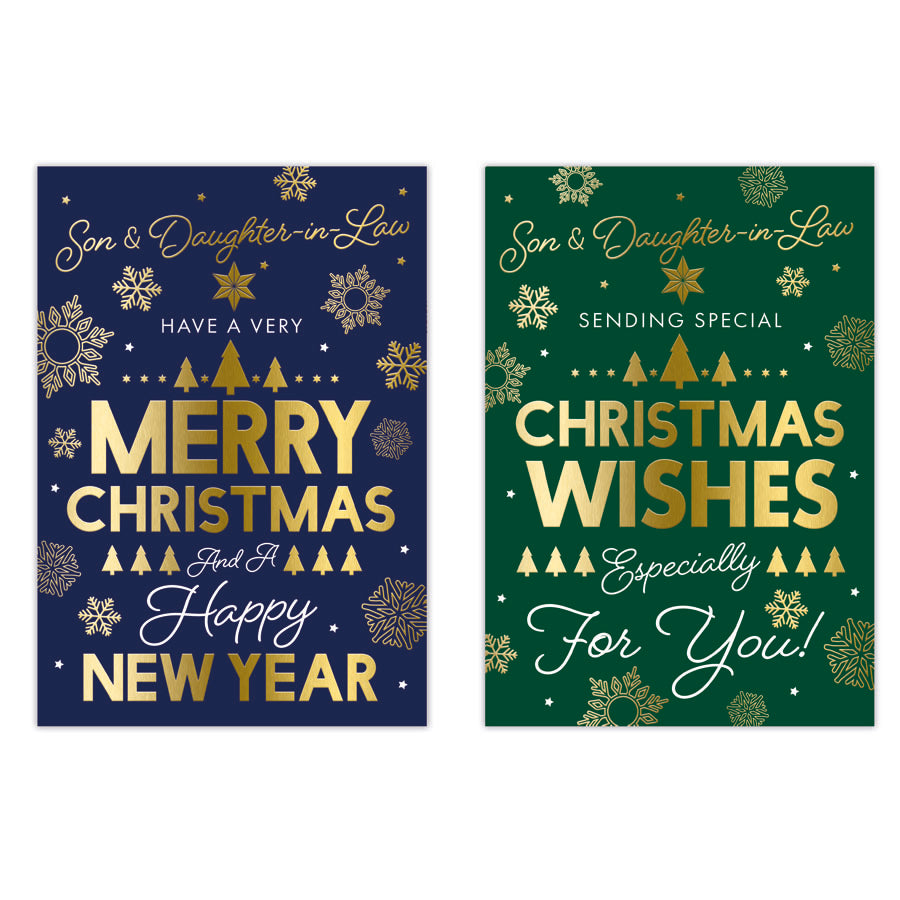 Poppyhill C50 Christmas Son & Daughter-In-Law 12pk