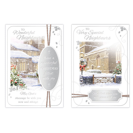 Poppyhill C50 Christmas Neighbours 12pk