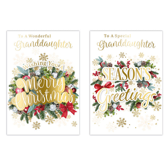 Poppyhill C50 Christmas Granddaughter 12pk