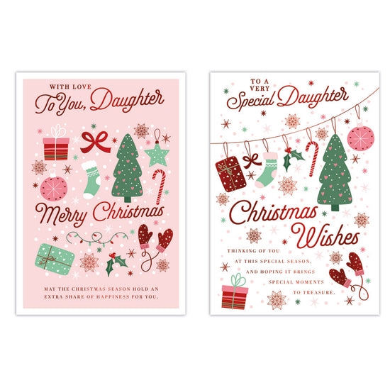 Poppyhill C50 Christmas Daughter 12pk