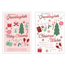 Poppyhill C50 Christmas Granddaughter 12pk