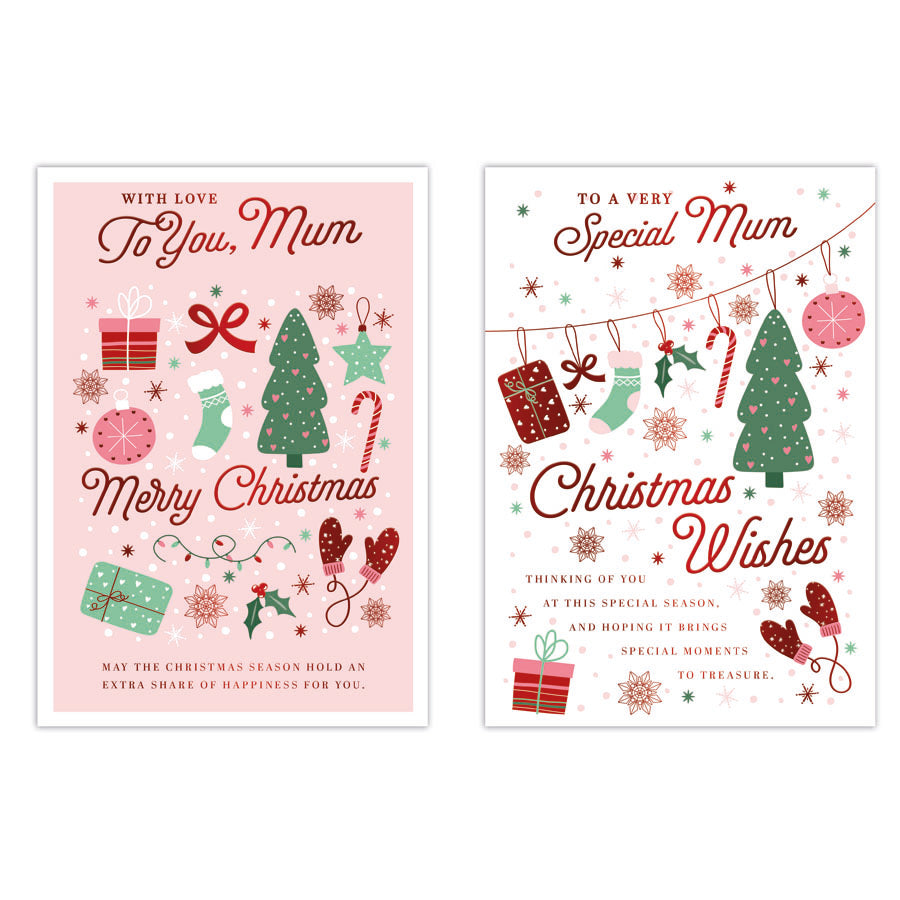 Poppyhill C50 Christmas Mum 12pk