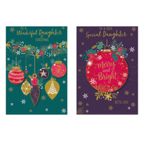 Poppyhill C50 Christmas Daughter 12pk