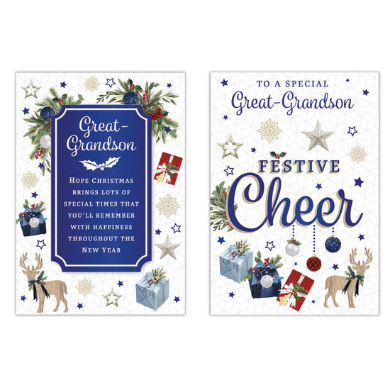 Poppyhill C50 Christmas Great-Grandson 12pk