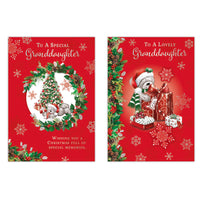 Poppyhill C50 Christmas Granddaughter 12pk