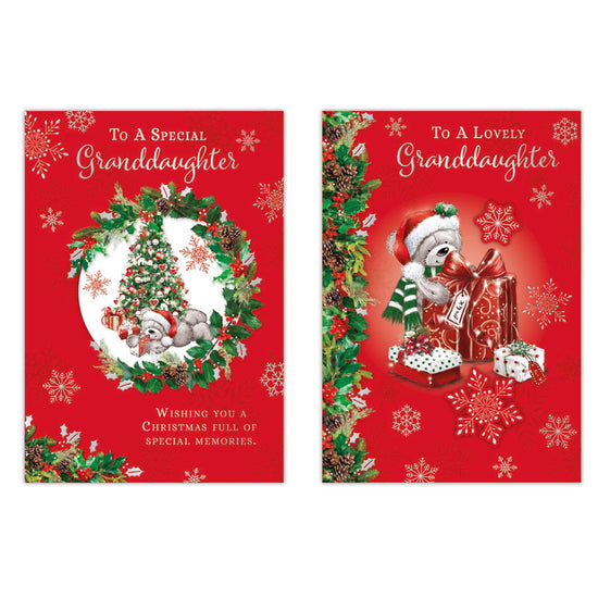 Poppyhill C50 Christmas Granddaughter 12pk