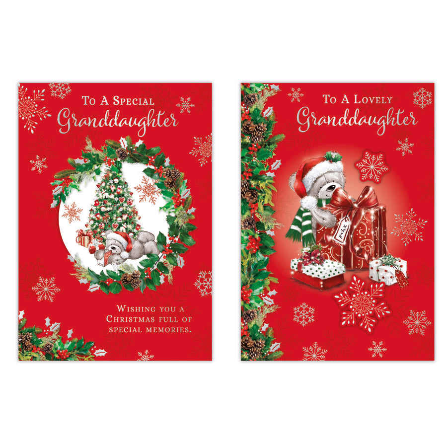 Poppyhill C50 Christmas Granddaughter 12pk