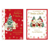 Poppyhill C50 Christmas Auntie & Uncle 12pk