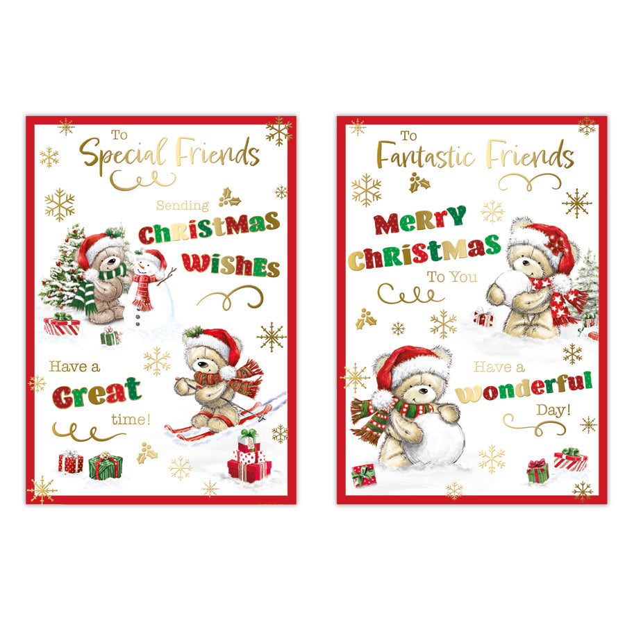 Poppyhill C50 Christmas Friends 12pk