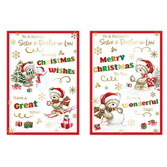 Poppyhill C50 Christmas Sister & BIL 12pk