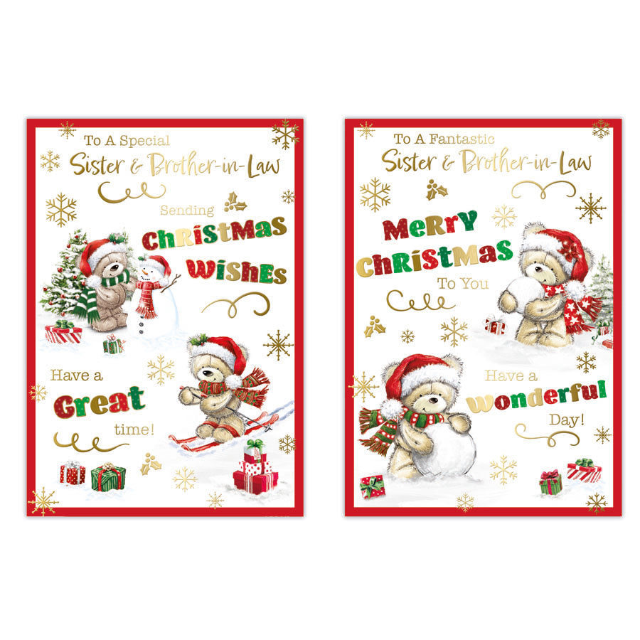 Poppyhill C50 Christmas Sister & BIL 12pk